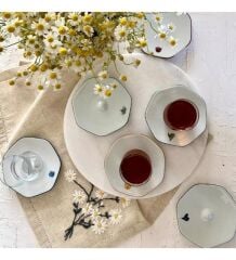 Koleksiyon Mislina Çay Bardağı Seti 6lı Lotus