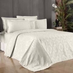 Sarev Hazel Weddıng Ekru Pike Seti Tek Kişilik