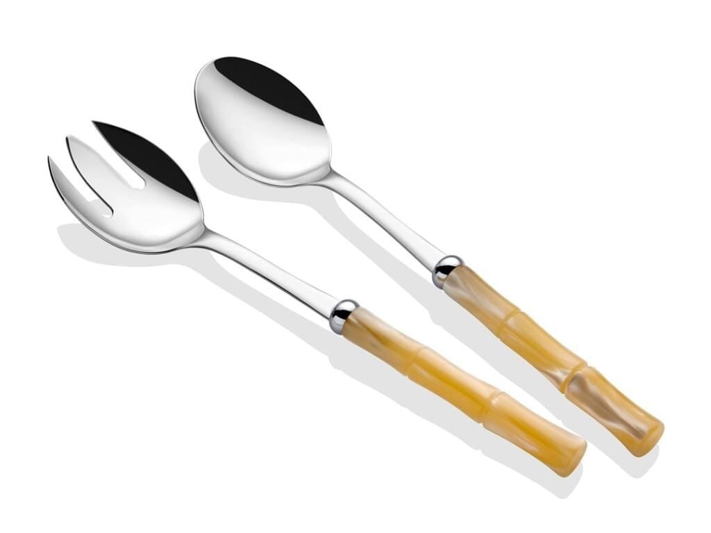 Rivadossi Bamboo Kemik Salata Servis Seti