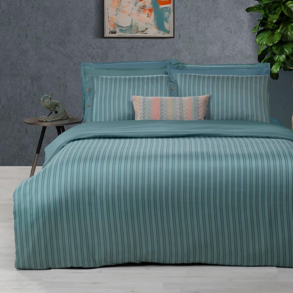 Sarev Lodi Ten cel Nevresim Takımı Çift Kişilik Yeşil