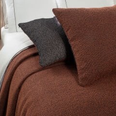 Sarev Erza Taba Çift Kişilik Yatak Örtüsü Nevresim Takımı %100 Pamuk