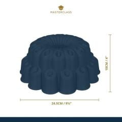 MasterClass MCBUNTBUT Dökme Alüminyum Dekoratif Kek Kalıbı 24.5cm/9