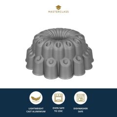 MasterClass MCBUNTBUT Dökme Alüminyum Dekoratif Kek Kalıbı 24.5cm/9