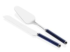 Rivadossi Rodi Lacivert Pasta Servis Seti