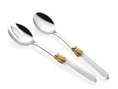 Rivadossi Venezia Ring Şeffaf Salata Servis Seti