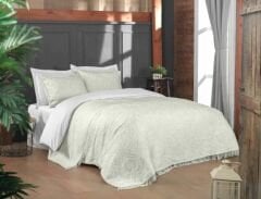 Sarev Kano Ekru Tek Kişilik Battaniye Seti