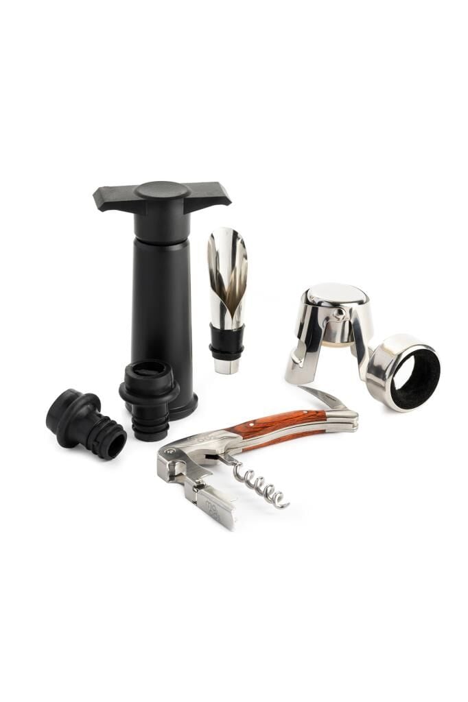 Moods Tirbuşon Şarap Seti Ahşap Kutulu