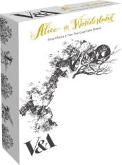 Mikasa x V&A Alice In Wonderland 5200020 Porselen Fine China 21cm Pasta Tabak Seti 4lü