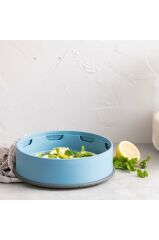 Greenpan Steamy 24cm Buharda Pişirici Mavi