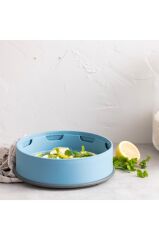 Greenpan Steamy 24cm Buharda Pişirici Mavi