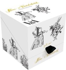 Mikasa x V&A Alice In Wonderland 5200021 Porselen 10cm 2li Kek, Pasta Standı