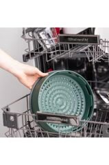 Greenpan Steamy 24cm Buharda Pişirici Yeşil