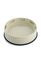 Greenpan Steamy 24cm Buharda Pişirici Krem