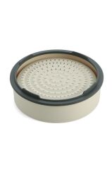 Greenpan Steamy 24cm Buharda Pişirici Krem