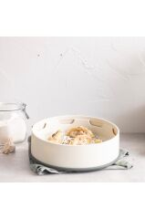 Greenpan Steamy 24cm Buharda Pişirici Krem