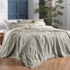 Sarev Nerha Bej Tek Kişilik Yatak Örtüsü