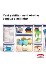 Oxo Saklama Kabı Pop Mini Kare - Orta - 0.76 Lt