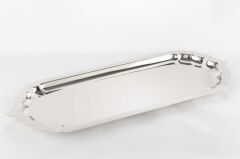 Mikasa Moor Platin Oymalı Servis Tepsisi 61x24cm