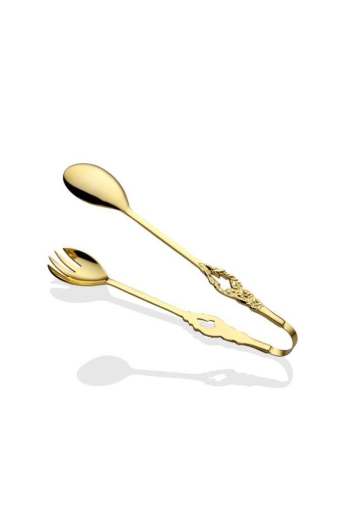 La Medore Elison 23 Cm Yemek Maşası Altın