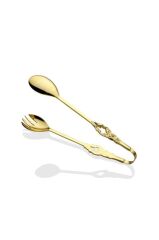 La Medore Elison 23 Cm Yemek Maşası Altın