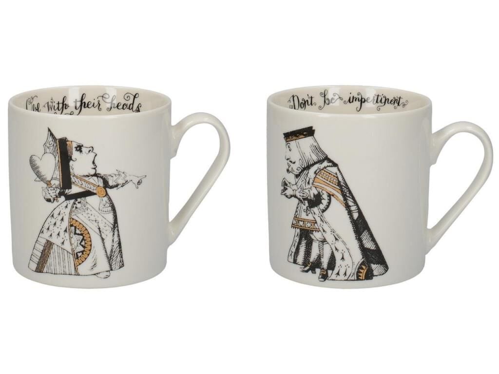 Mikasa x V&A Alice in Wonderland C000047 350ml Porselen Kupa 2li