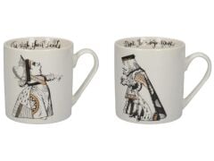 Mikasa x V&A Alice in Wonderland C000047 350ml Porselen Kupa 2li