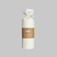 Sarev Fıtted Tek Kişilik 120x200 Ekru Çarşaf Seti