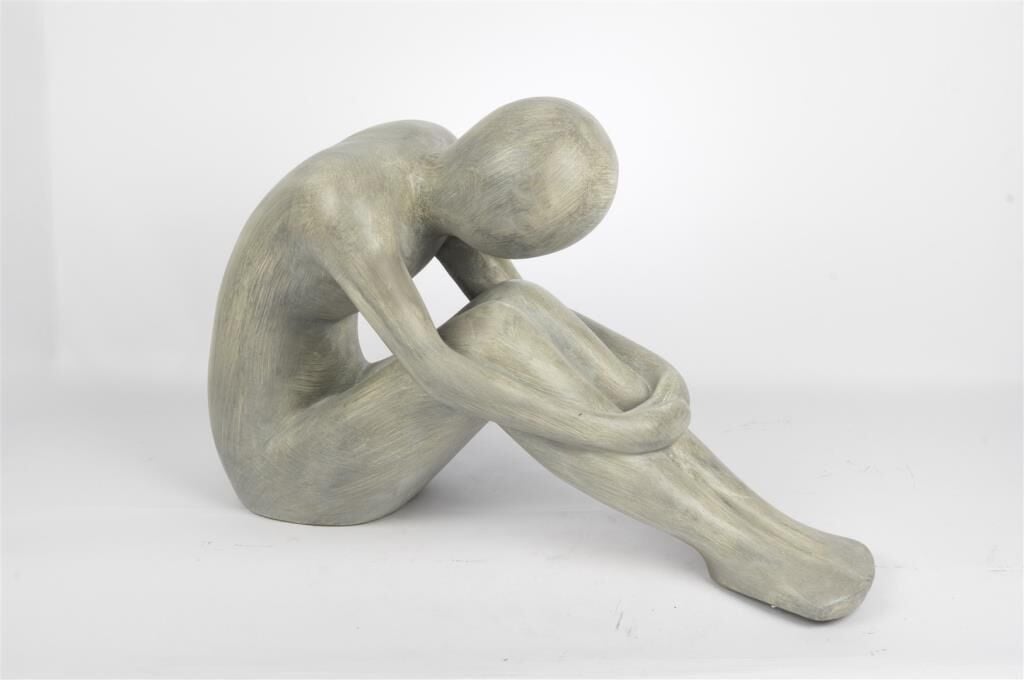 Mikasa Moor Gri İnsan Obje 40cm