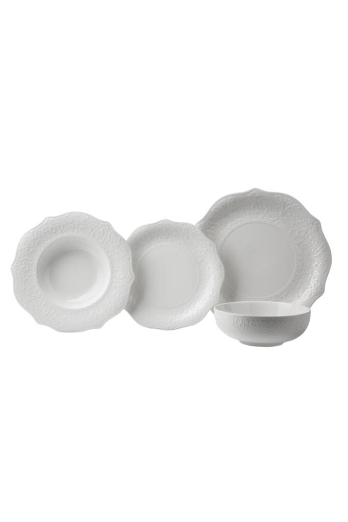 Luckyart Victoria New Bone 24 Parca Yemek Takımı