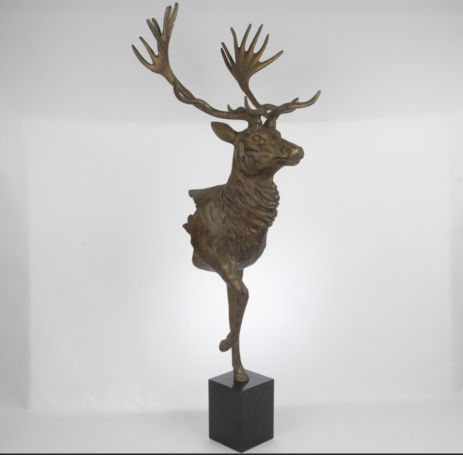 Mikasa Moor Shıny Brown Geyik Obje 33x88