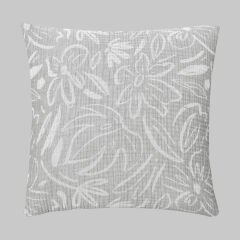 Sarev Zepia Gri %100 Pamuk Dekoratif Kırlent 45*45 cm