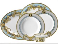Versace Prestıge Gala Blue 51 Parça Yemek Takımı