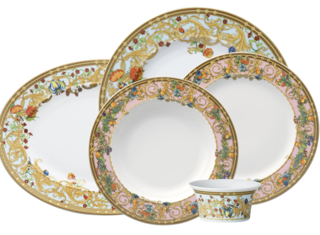 Versace Le Jardın De 51 Parça Yemek Takımı