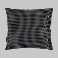 Sarev Polendia Gri %100 Pamuk Dekoratif Kırlent 45*45 cm