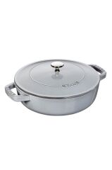 Staub La Cocotte Sote Tenceresi Chistera | Döküm Demir | 24 Cm | Grafit Gri