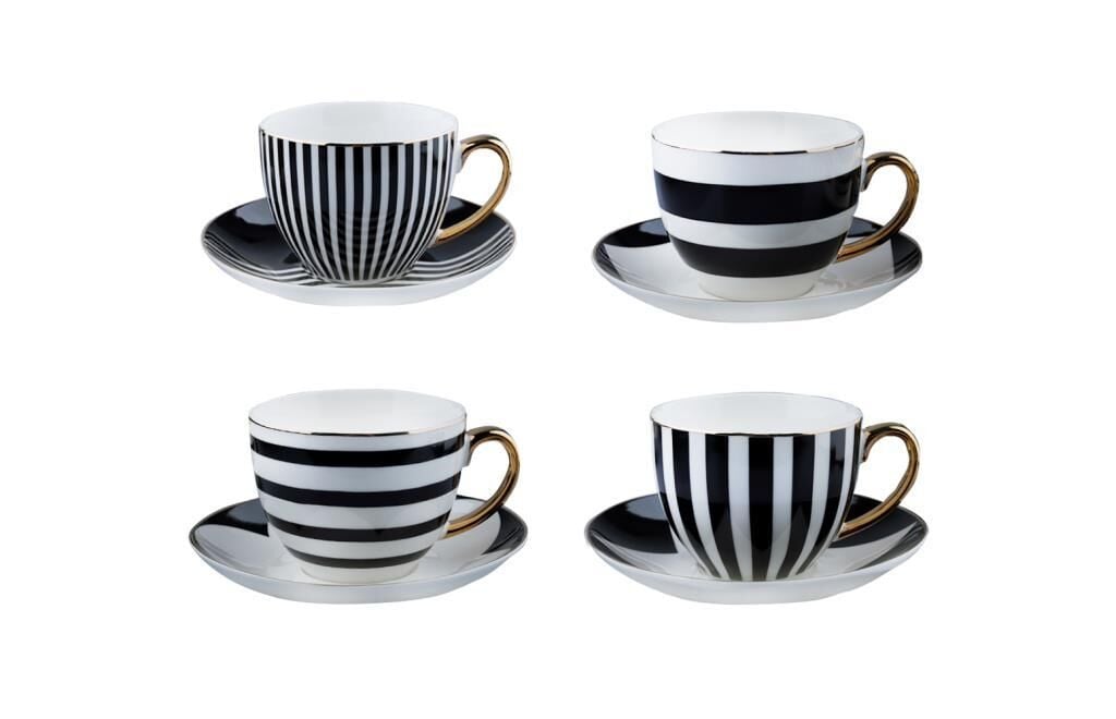 Lucky Art Mila Bone Kahve Fincanı 4'Lü