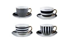 Lucky Art Mila Bone Kahve Fincanı 4'Lü