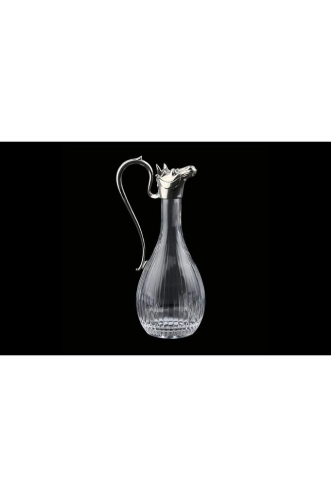 Lucky Art Gumus At Kafalı Kulplu Karaf