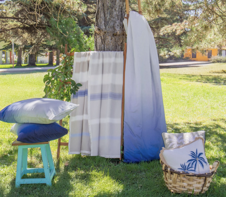 Sarev Eva Blake Tek Kişilik Pike Takımı Nevresim Set 1Y , Mavi