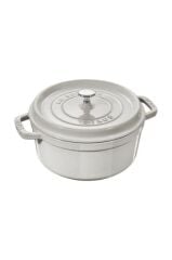 Staub La Cocotte Döküm Tencere | Trüf Beyazı | 24 Cm | 3,8 L | Yuvarlak