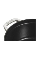Staub La Cocotte Döküm Tencere | Trüf Beyazı | 24 Cm | 3,8 L | Yuvarlak