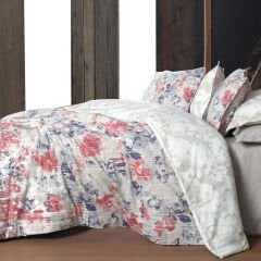 Sarev Margaret Çift Kişilik %100 Pamuk Flanel (Pazen) Nevresim Takımı