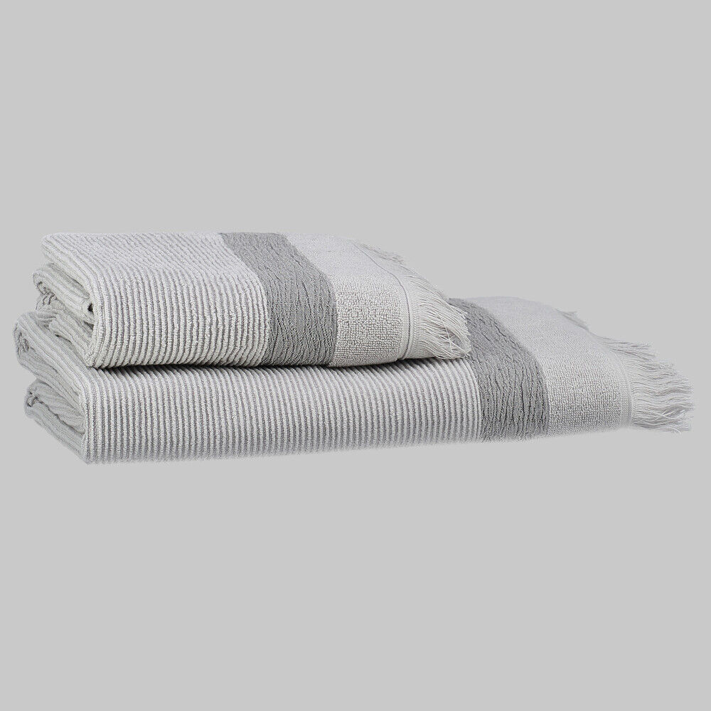 Sarev Street 80X150 Cm Gri Banyo Havlusu