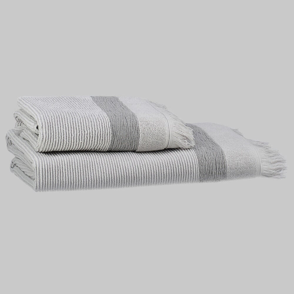 Sarev Street 80X150 Cm Gri Banyo Havlusu