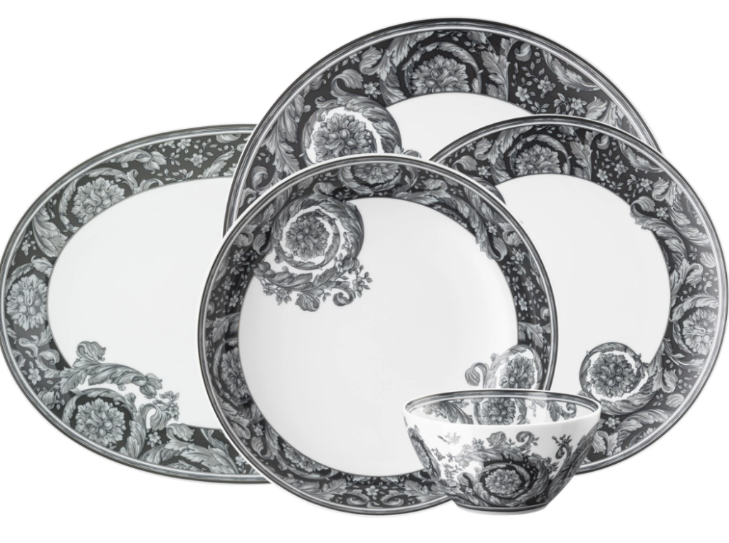 Versace Barocco Haze 51 Parça Yemek Takımı
