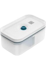 Zwilling Fresh & Save Vakumlu Yemek Taşıma Kabı, M, Plastik, Yarı Şeffaf-Akdeniz Mavisi