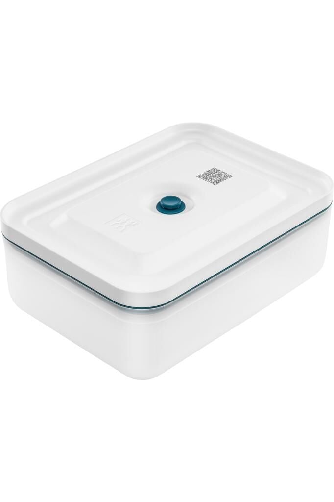 Zwilling Fresh & Save Vakumlu Buzdolabı Saklama Kabı, Plastik, Yarı Şeffaf-Akdeniz Mavisi