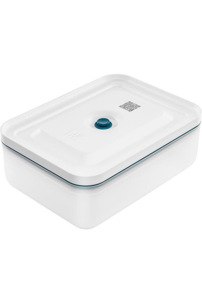 Zwilling Fresh & Save Vakumlu Buzdolabı Saklama Kabı, Plastik, Yarı Şeffaf-Akdeniz Mavisi