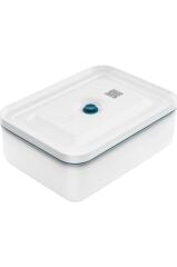 Zwilling Fresh & Save Vakumlu Buzdolabı Saklama Kabı, Plastik, Yarı Şeffaf-Akdeniz Mavisi