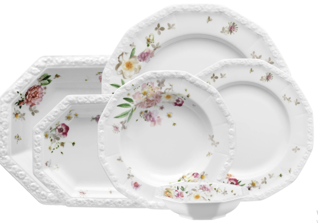 Rosenthal Marıa Pınk Rose 51 Parça Yemek Takımı
